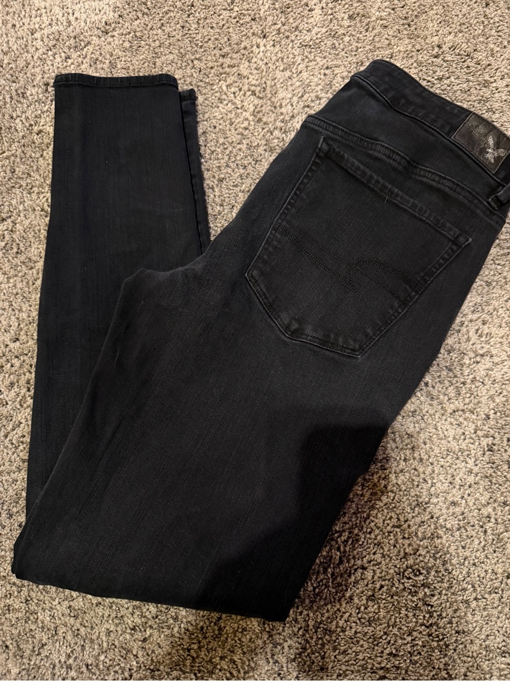 American Eagle Outfitters Black Hi-Rise Jeggings Women’s Size 14